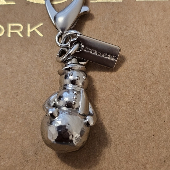 Coach Snowman charm bag - Picture 3 of 6